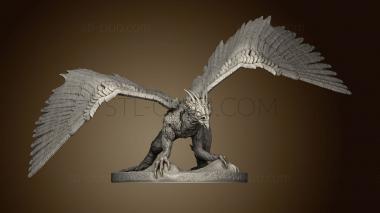 3D model Gatehouse Winged Demon (STL)