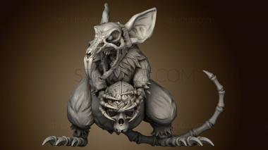 3D model Hour Demons Giant Rat Revenant (STL)