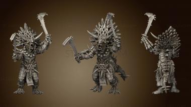 3D model Loyalty Reward Saurian Calamity warlord (STL)