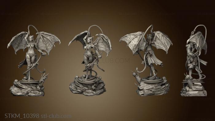 3D model Succubus Two Back Cloth (STL)