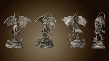 3D model Succubus Two Back Cloth (STL)