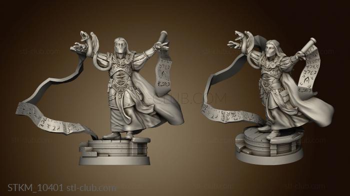 3D model The dark wizard (STL)