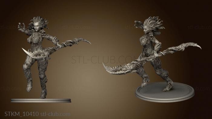 3D model natural Warrior Two Alienated (STL)