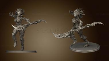 3D model natural Warrior Two Alienated (STL)