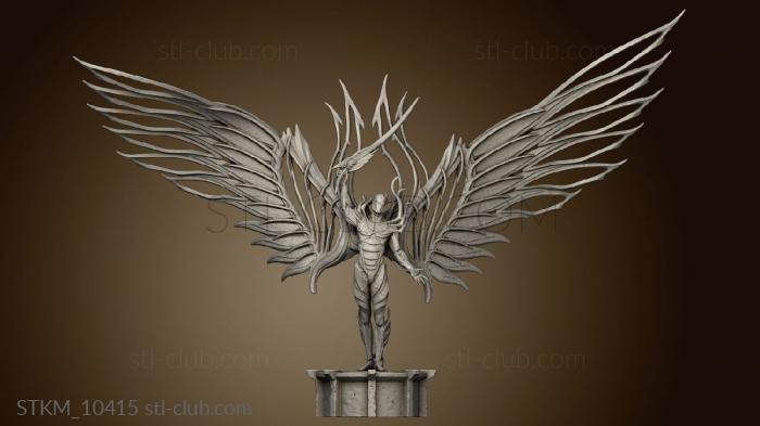 3D model The Souls in Steel Guardian Metal (STL)