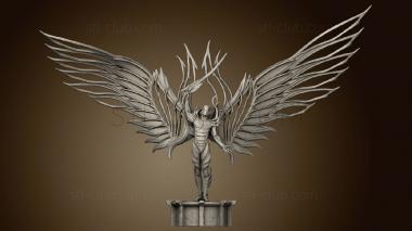 3D model The Souls in Steel Guardian Metal (STL)