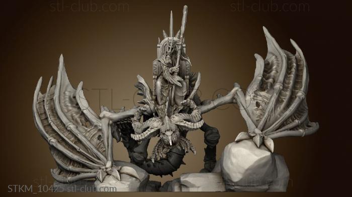 3D model EE Zombie Dragon chair (STL)