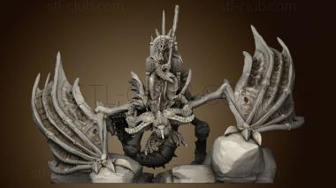 3D model EE Zombie Dragon chair (STL)