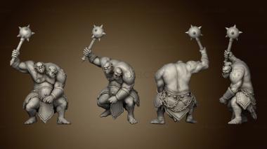 3D model Witcher Contract Ogre Ettin (STL)