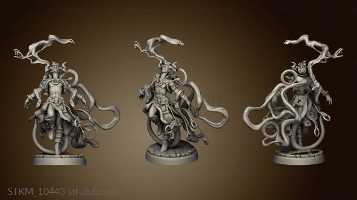 3D model Epic Adventure Infernal Heroes sorcerer basic (STL)