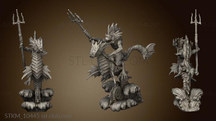 3D model End Depth Fishfolk Rider (STL)