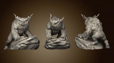 3D model Owl Beast (STL)