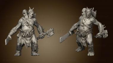 3D model Mad Mage Experiments Enemies Ettin (STL)