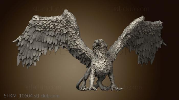 3D model Monster Rampage Savage Gryphon (STL)