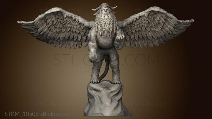 3D model Sands Destiny Androsphinx Flying (STL)