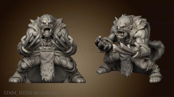 3D model Orc (STL)