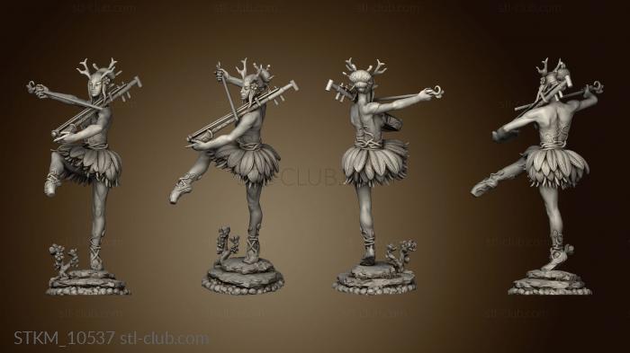 3D model CG Musician Musician (STL)