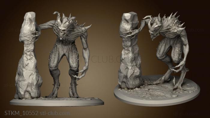 3D model Arcanum and demon (STL)