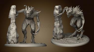 3D model Arcanum and demon (STL)