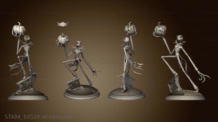 3D model jack skellington jack skelly (STL)