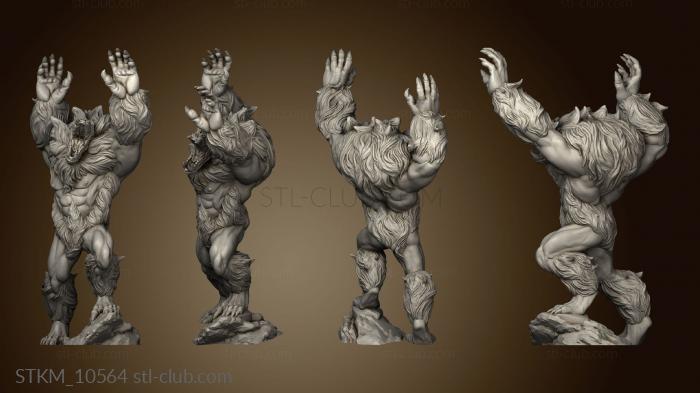 3D model Dire Sasquatch (STL)