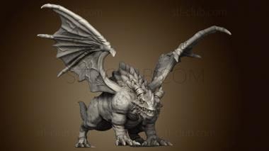 3D model Caves Despair Cave Dragon (STL)