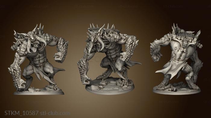 3D model Aout Blackrazor rock Troll (STL)