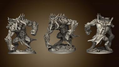 3D model Aout Blackrazor rock Troll (STL)