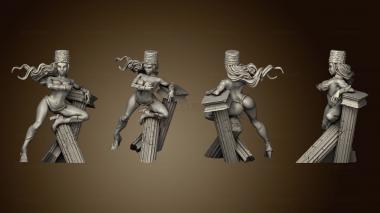 3D model Fantasy Vampire pinup russian (STL)