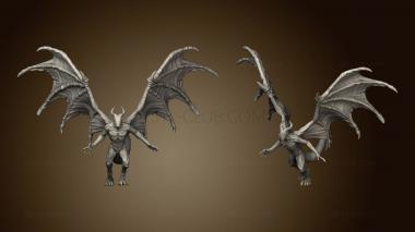 3D model Sons Midnight Night Gaunt Attacking (STL)