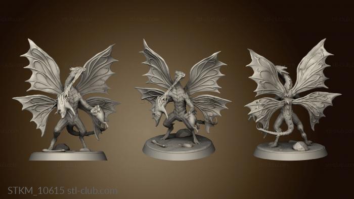 3D model Elven Grace Fairy Dragon Ancient (STL)