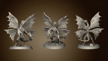 3D model Elven Grace Fairy Dragon Ancient (STL)