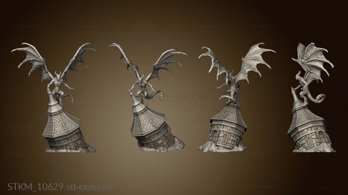 3D model Sons Midnight Night Gaunt Sunken Tower (STL)