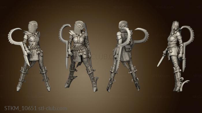 3D model The Penitent Crusade Deliverers assassins Deliverer melee (STL)