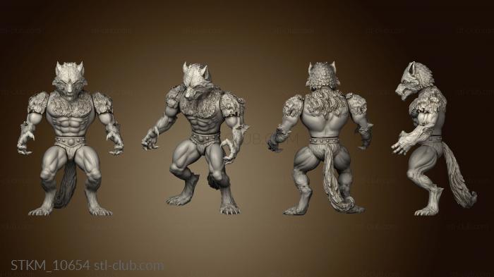 3D model terror werewolf motu nicolas (STL)