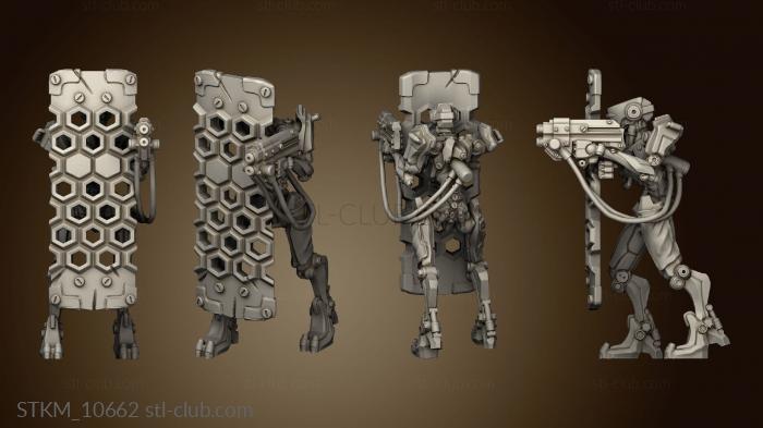 Cyberpunk Corp Inquisitors Mech Squad Drone breacher