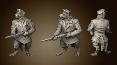 3D model Runerunners Gnoll Policeman (STL)