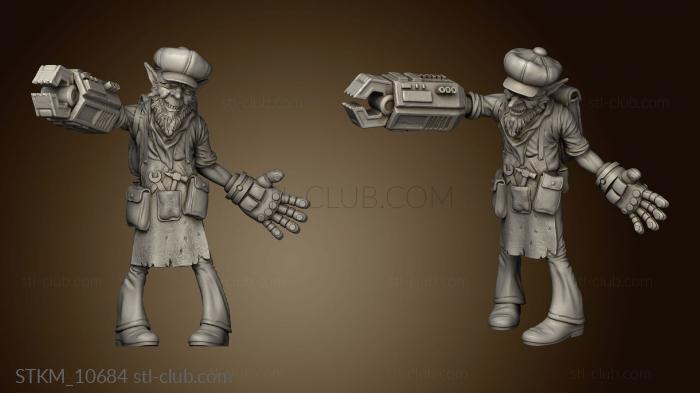 3D model Rune Runners Goblin Inventor (STL)