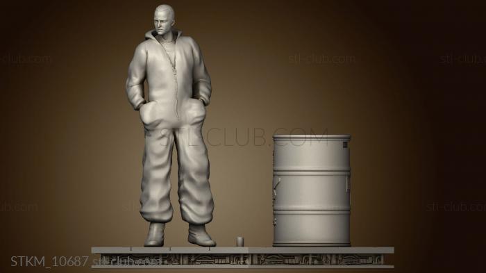 3D model Breaking Bad jesse (STL)