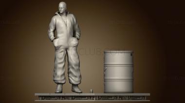 3D model Breaking Bad jesse (STL)