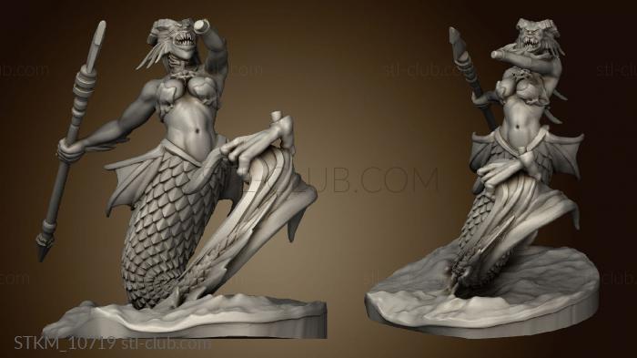 3D model Dark Sea Legends Year Anniversary Sirena Battle (STL)