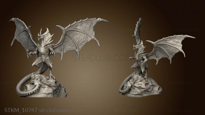 3D model Burning Lands Cobra Dragon Gargantuan Plus (STL)