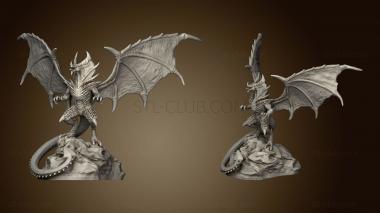 3D model Burning Lands Cobra Dragon Gargantuan Plus (STL)