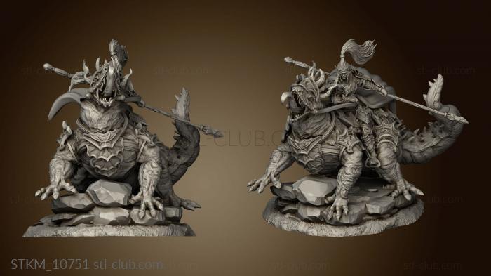 3D model The Queens Web Underworld Drokz Riders (STL)