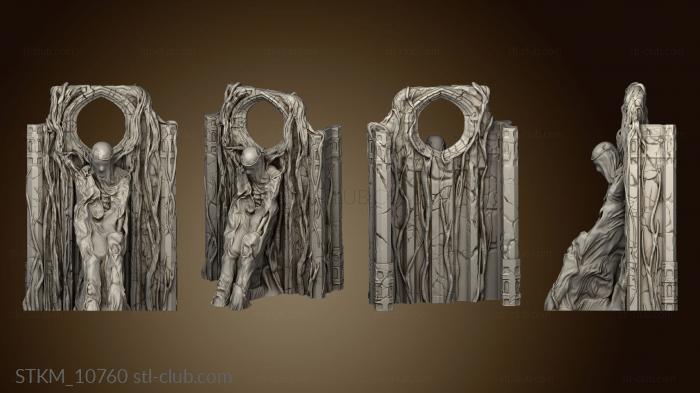 3D model Horror Scenes Peculiarity Wall (STL)