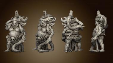 3D model Forest Witches Monsters Fat Witch (STL)