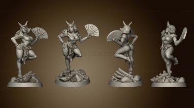 3D model Oni Clan Tsuki Beauty (STL)