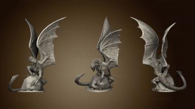 3D model Dragonkin Jabberwocky Jabber Wocky Dragon (STL)