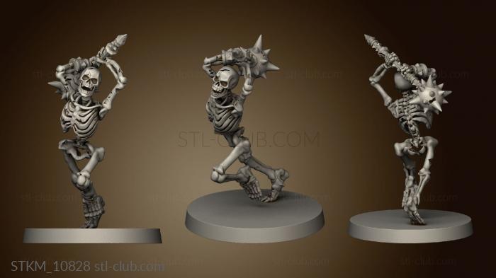 skeleton warrior great mace