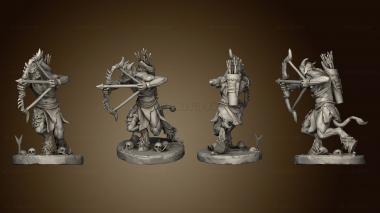 3D model Beastmen Capra hunter (STL)